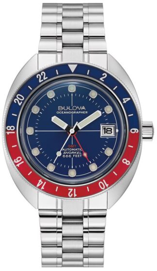 Reloj de pulso Bulova caballero Azu 96B405