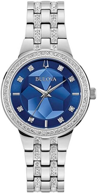 Reloj de pulso Bulova dama Azul  96L276