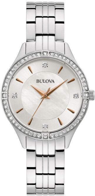 Reloj de pulso Bulova dama Blanco  96L283