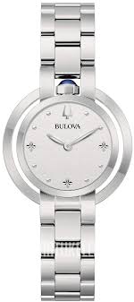 Reloj de pulso Bulova dama Gris  96L342