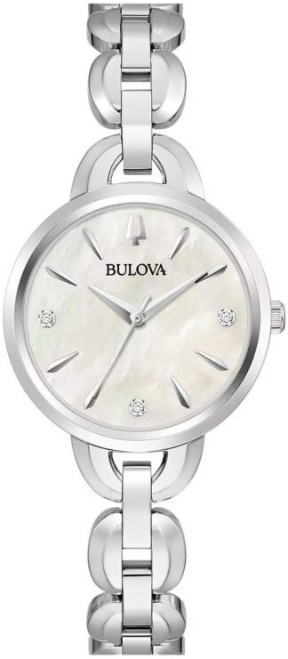 Reloj de pulso Bulova dama Gris  96P230