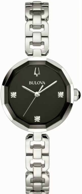 Reloj de pulso Bulova dama Negro  96P251