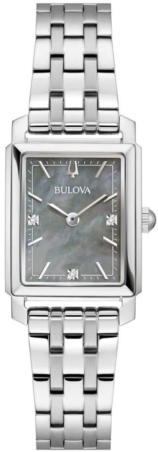 Reloj de pulso Bulova dama Gris  96P252