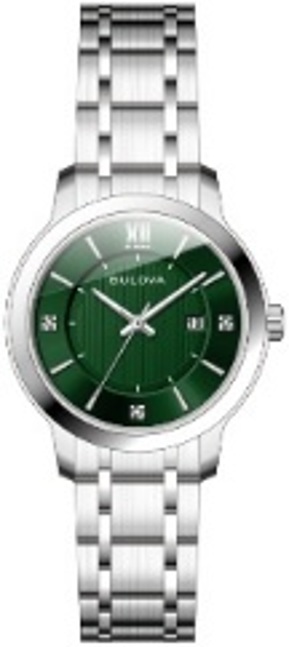 Reloj de pulso Bulova Dama Verde  96P266