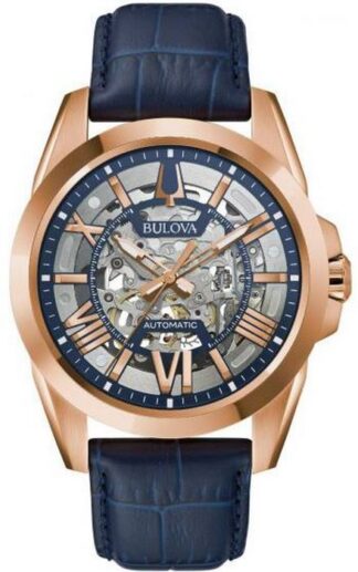 Reloj de pulso Bulova caballero Gri 97A161