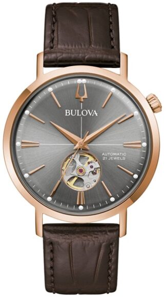 Reloj de pulso Bulova caballero Gri 97A171