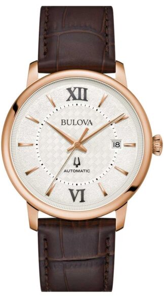 Reloj de pulso Bulova caballero Bla 97B225