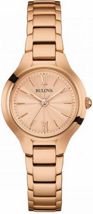 Reloj de pulso Bulova dama rosa  97L151