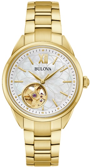 Reloj de pulso Bulova dama Blanco  97L172