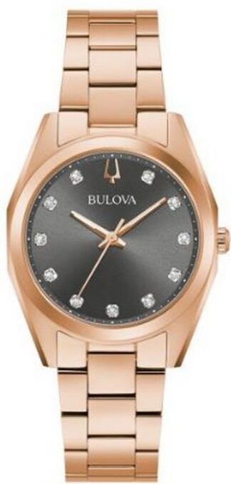 Reloj de pulso Bulova dama Negro  97P156