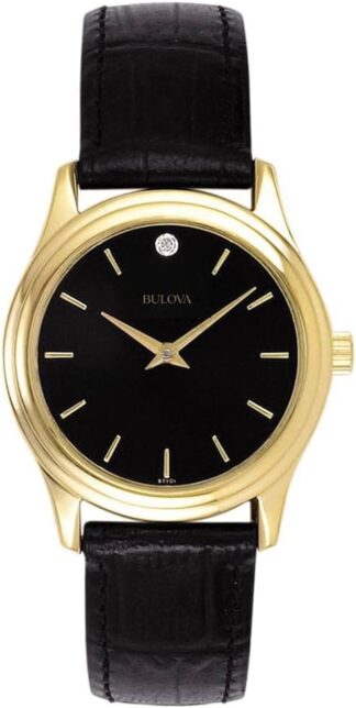 Reloj de pulso Bulova dama Negro PA 97Y01