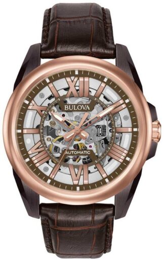 Reloj de pulso Bulova caballero Gri 98A165