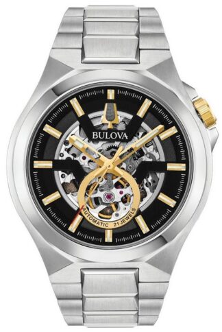 Reloj de pulso Bulova caballero Neg 98A224