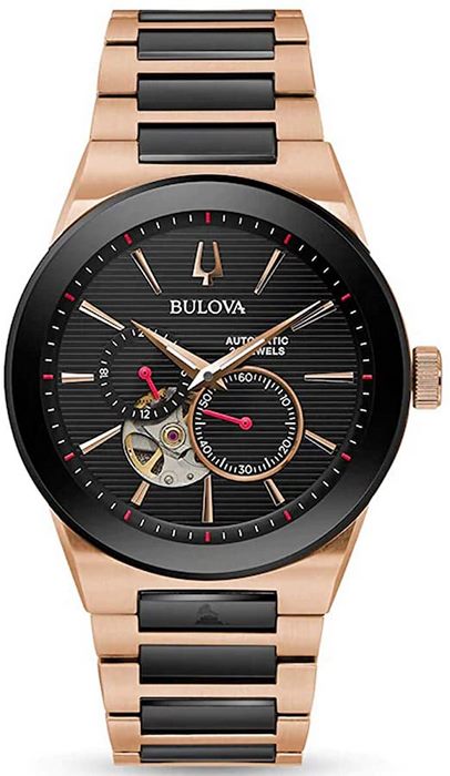 Reloj de pulso Bulova caballero Neg 98A236
