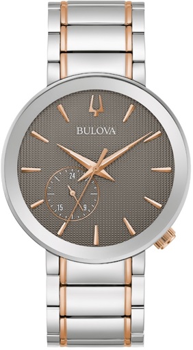 Reloj de pulso Bulova caballero Gri 98A309