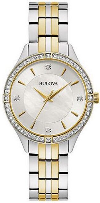 Reloj de pulso Bulova dama Blanco  98L273