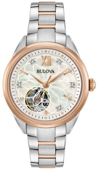 Reloj de pulso Bulova dama Gris  98P170