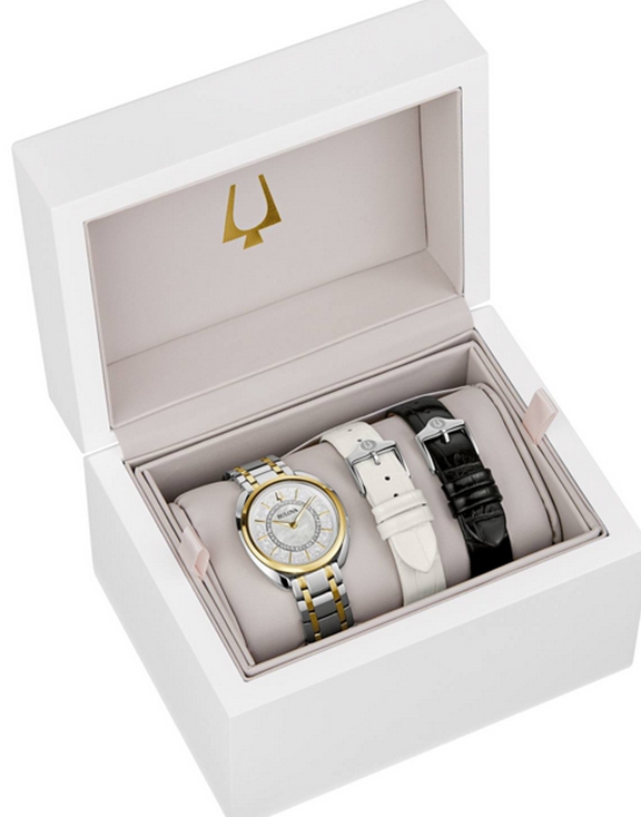 Reloj de pulso Bulova Dama Blanco D 98X134