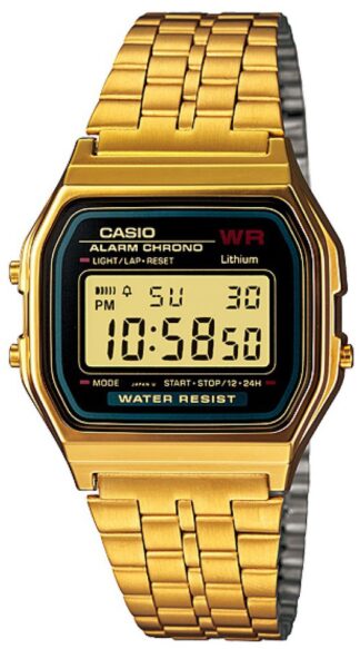 Reloj de pulso Casio unisex Negro  A-159WGEA-1DF