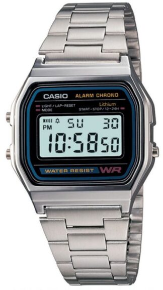 Reloj de pulso Casio caballero Negr A158WA-1DF