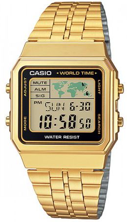 Reloj de pulso Casio caballero Negr A500WGA-1D