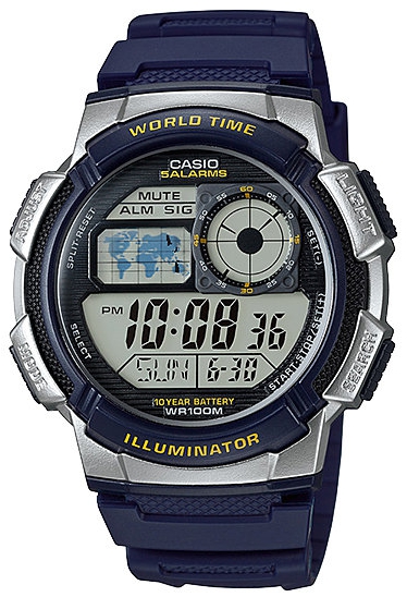Reloj de pulso Casio caballero Negr AE-1000W-2AVCF