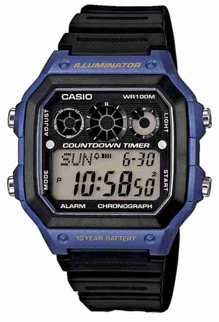 Reloj de pulso Casio caballero Negr AE-1300WH-2AVC