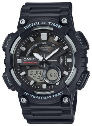 Reloj de pulso Casio caballero Negr AEQ-110W-1AVCF