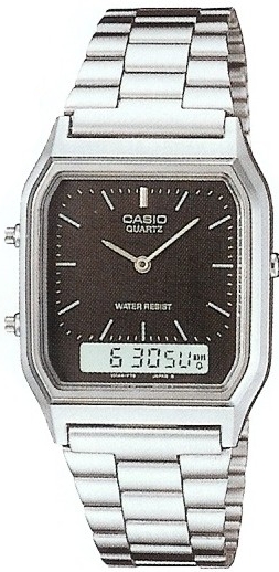 Reloj de pulso Casio caballero Negr AQ-230A-1DMVT