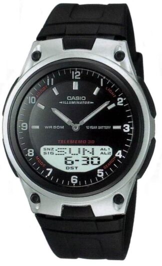 Reloj de pulso Casio caballero Negr AW-80-1AVCF