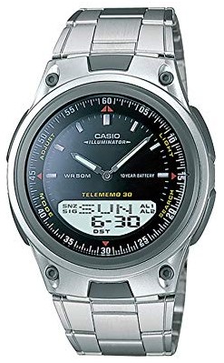 Reloj de pulso Casio caballero Negr AW-80D-1AVCF