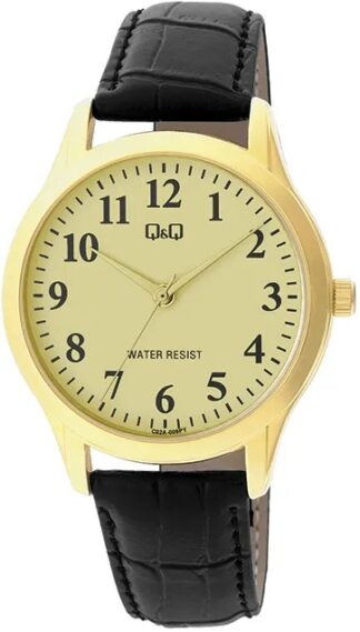 Reloj de Pulso Q&Q caballero Dorado C02A-009P
