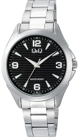 Reloj de Pulso Q&Q Caballero Negro  C04A-039P