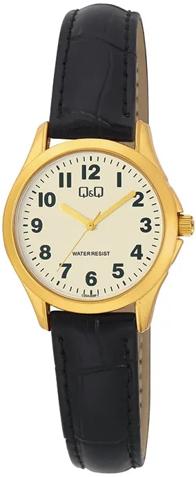 Reloj de Pulso Q&Q dama Dorado  C05A-008P