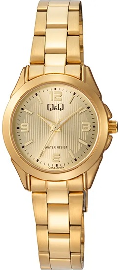 Reloj de Pulso Q&Q Dama Dorado  C05A-020P