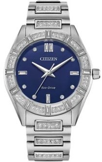 Reloj de pulso Citizen dama Azul EM C061578