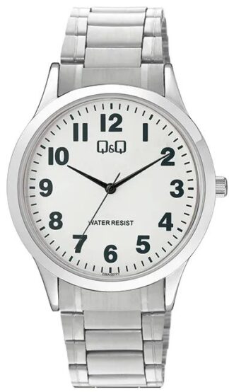 Reloj de pulso Q&Q caballero Blanco C08A-007P