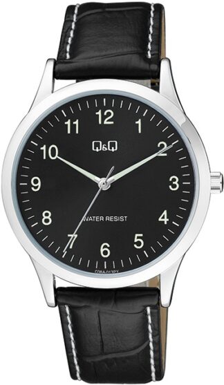 Reloj de Pulso Q&Q caballero Negro  C08A-013P
