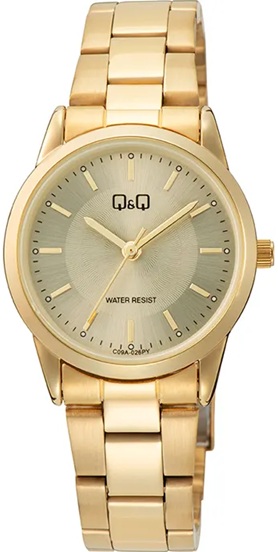 Reloj de Pulso Q&Q Dama Dorado  C09A-026P