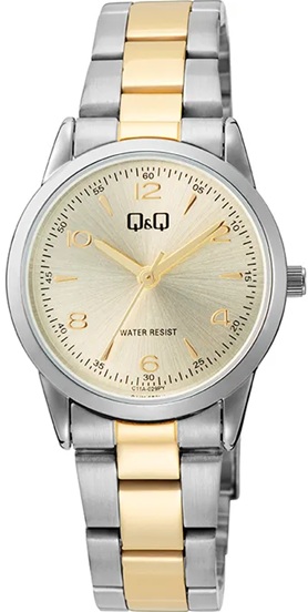 Reloj de Pulso Q&Q Dama Dorado  C11A-029P