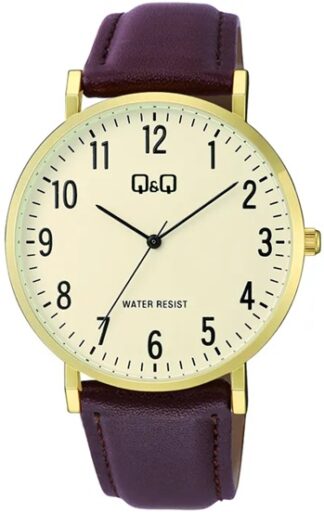 Reloj de Pulso Q&Q Caballero Dorado C43A-004P