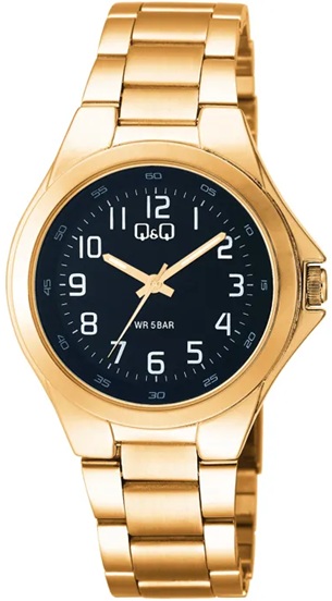 Reloj de Pulso Q&Q Caballero Negro  C57A-005P