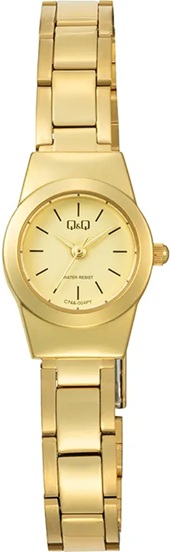 Reloj de Pulso Q&Q Dama Dorado  C74A-004P