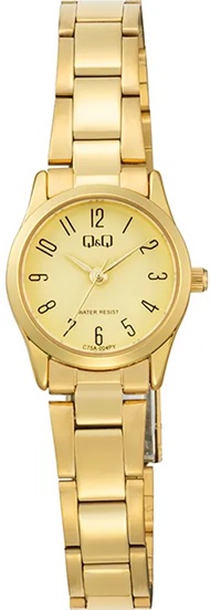 Reloj de Pulso Q&Q Dama Dorado  C75A-004P