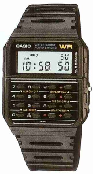 Reloj de pulso Casio unisex Negro  CA-53W-1Z
