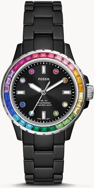 Reloj de pulso Fossil dama Negro CE1130