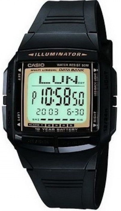 Reloj de pulso Casio caballero Negr DB-36-9AV