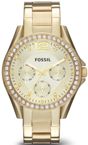 Reloj de pulso Fossil dama Dorad ES3203