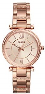 Reloj de pulso Fossil dama rosa  ES4301