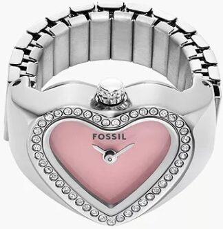 Anillos Fossil dama rosa ES5408